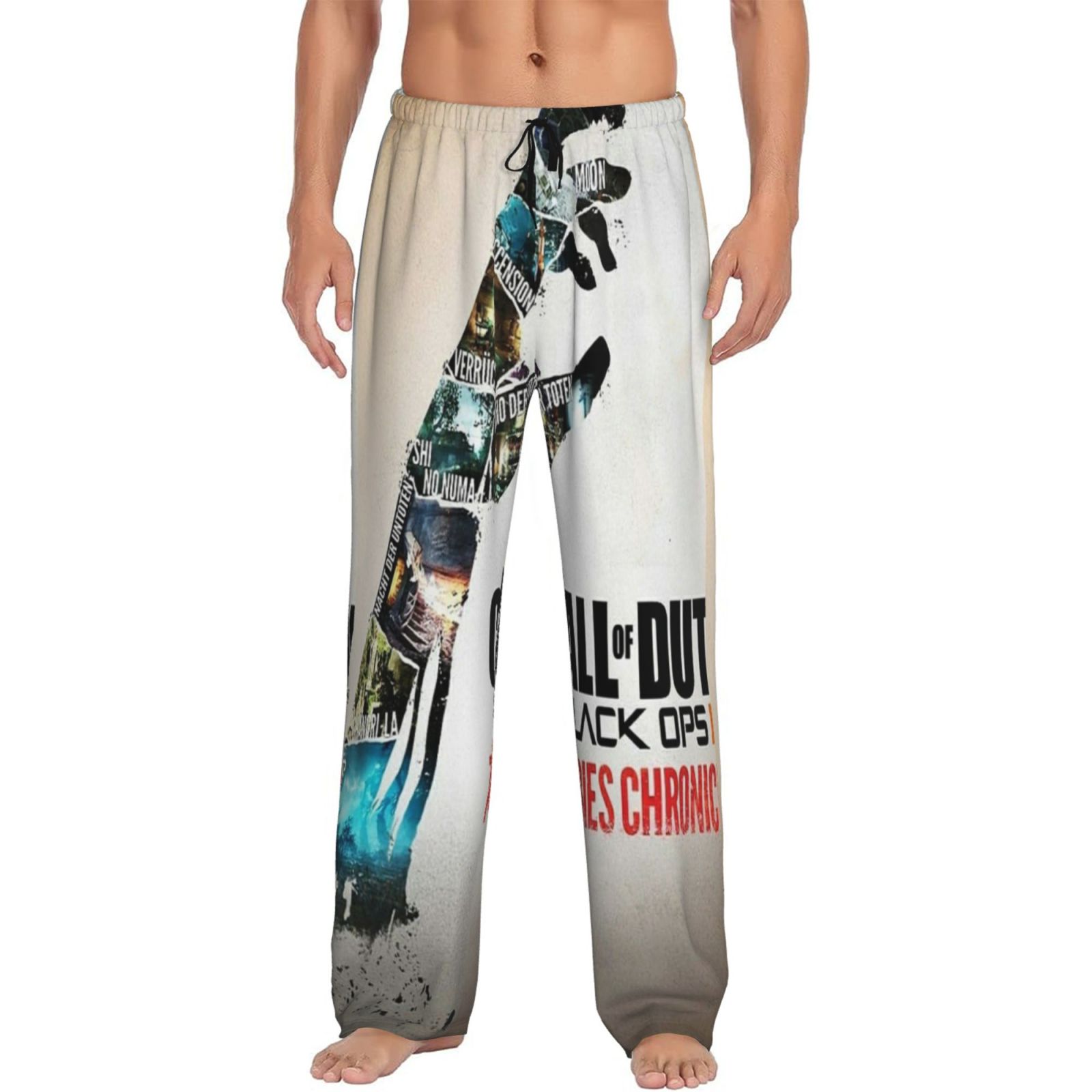 Men's Call Of Duty Pajama Pants Lounge Sleepwear PJ Bottoms with Drawstring Pockets